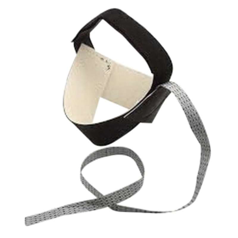 ESD-Safe Ergo-One Heel Grounder with 18" Conductive Nylon, 2 Meg Ohm, Black